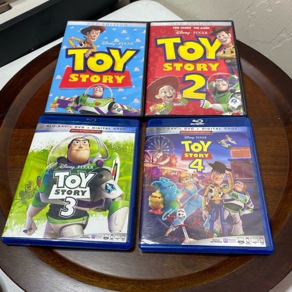 Disney Media Toy Story Movies 4 Dvd And Or Bluray Poshmark